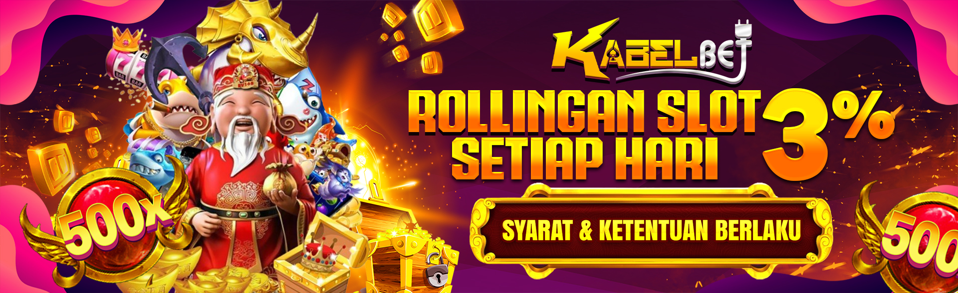 rollingan slot 3%