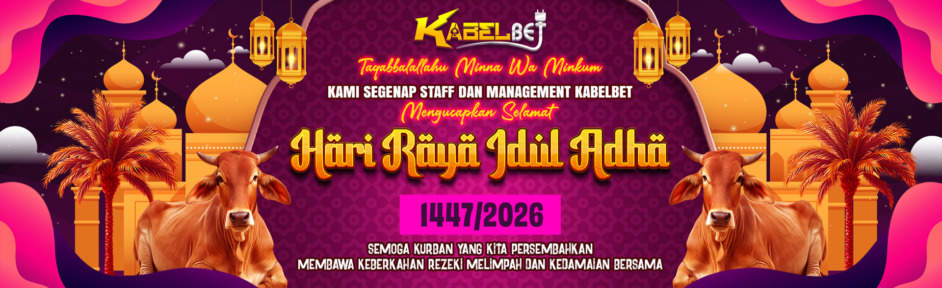 BANNER Raya Idul Adha